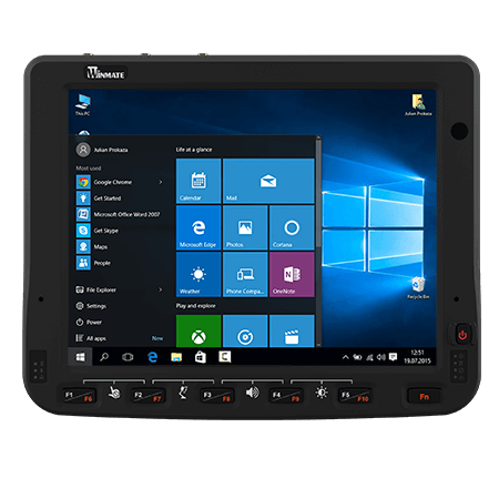 Winmate Mobile Panel PC – FM10AD-V